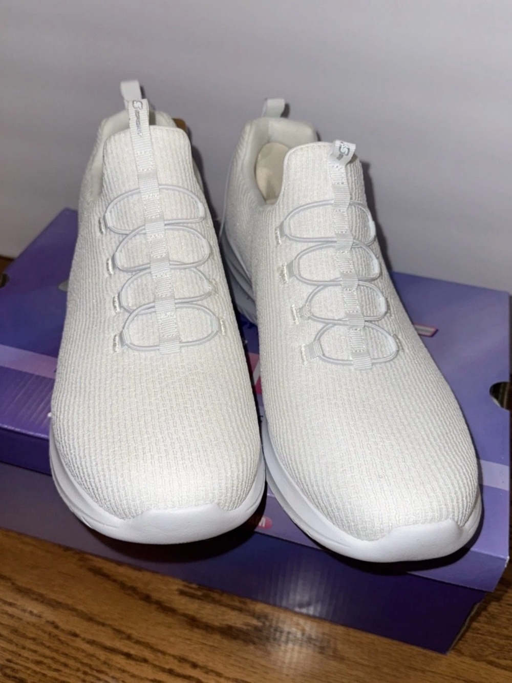 S Sport by Skechers Women's Charlize 2.0 Slip-On Memory Foam Sneakers Size 12